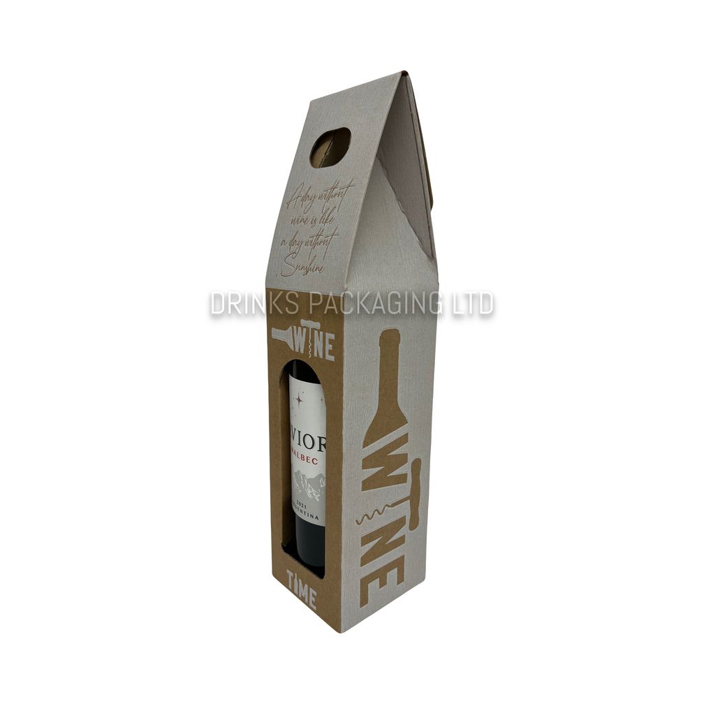 Seasonal Christmas 1 Bottle Wine Gift Box 750ml Wine Box Shop