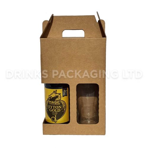 1 Bottle + Glass Gift Box - 500ml | Beer Box Shop