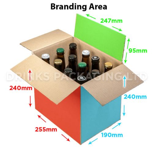 12 Bottle - Trade / Self Delivery Box - 330ml | Beer Box Shop