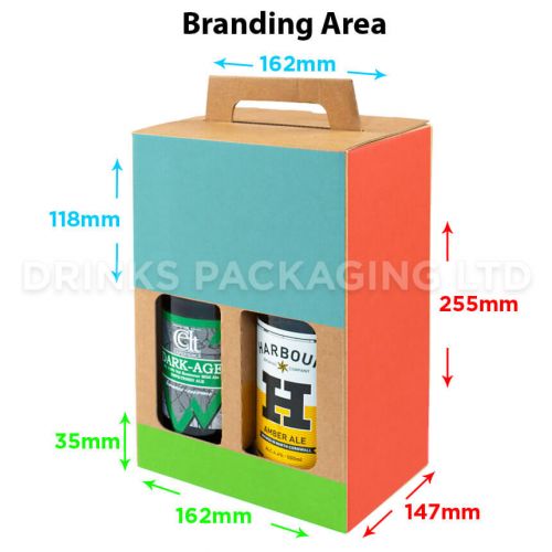 4 Bottle - Gift Box - 500ml | Branding Area