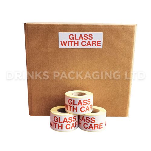 Fragile Warning Labels | Beer Box Shop