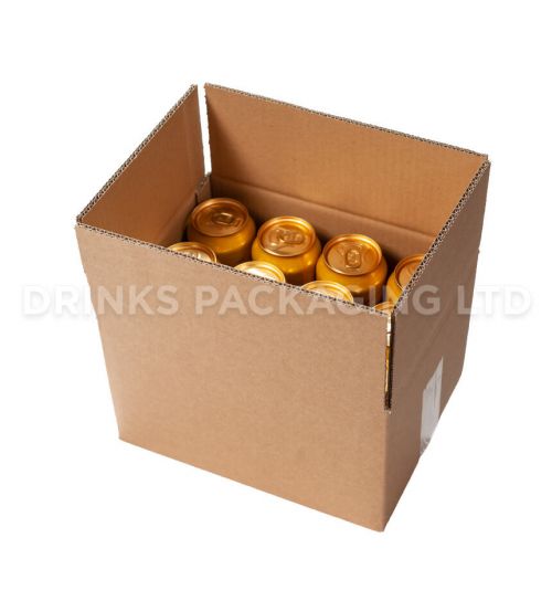 Double Wall Box for 12 x 440ml Beer Cans | Beer Box Shop