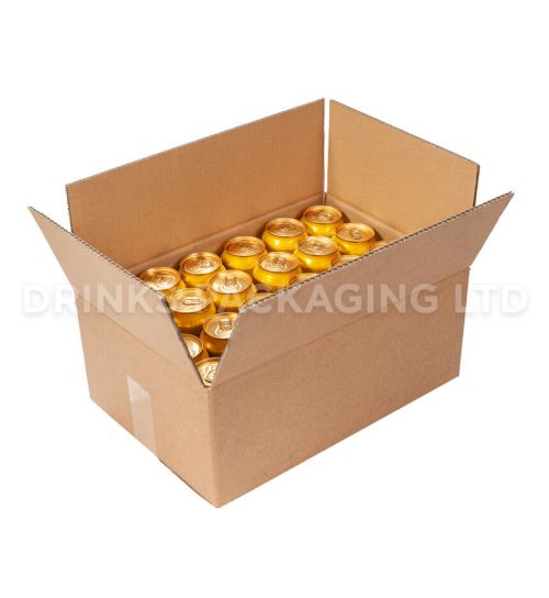 Double Wall Box for 24 x 440ml Beer Cans | Beer Box Shop