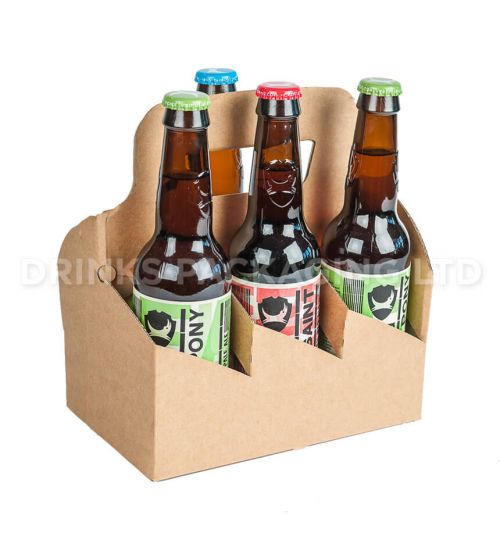 6 Bottle and Can - American style carrier - 330ml | Beer Box Shop