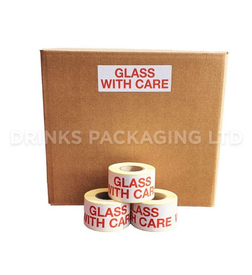 Fragile Warning Labels | Beer Box Shop